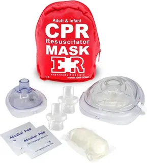 CPR Pocket Mask Combo