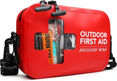 Waterproof First Aid Kit, 152 Piece Dry Bag