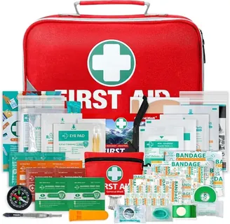 Workplace First Aid Kit, 215 Piece