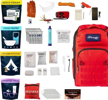 Complete Earthquake Bag, 3 Day